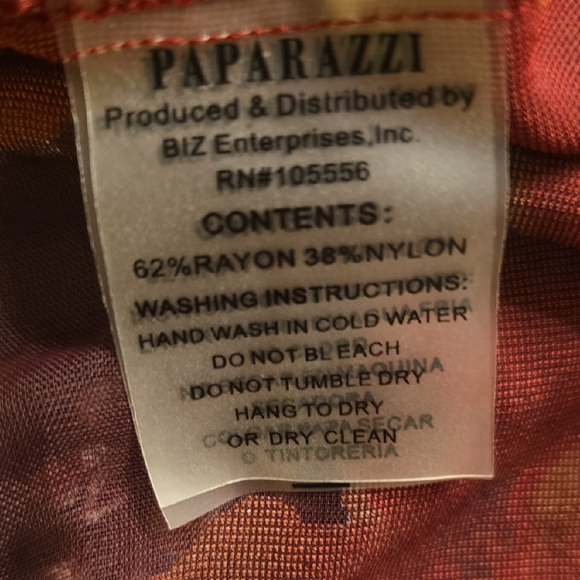 Paparazzi Red and Black Oversized Tunic - Picture 11 of 15